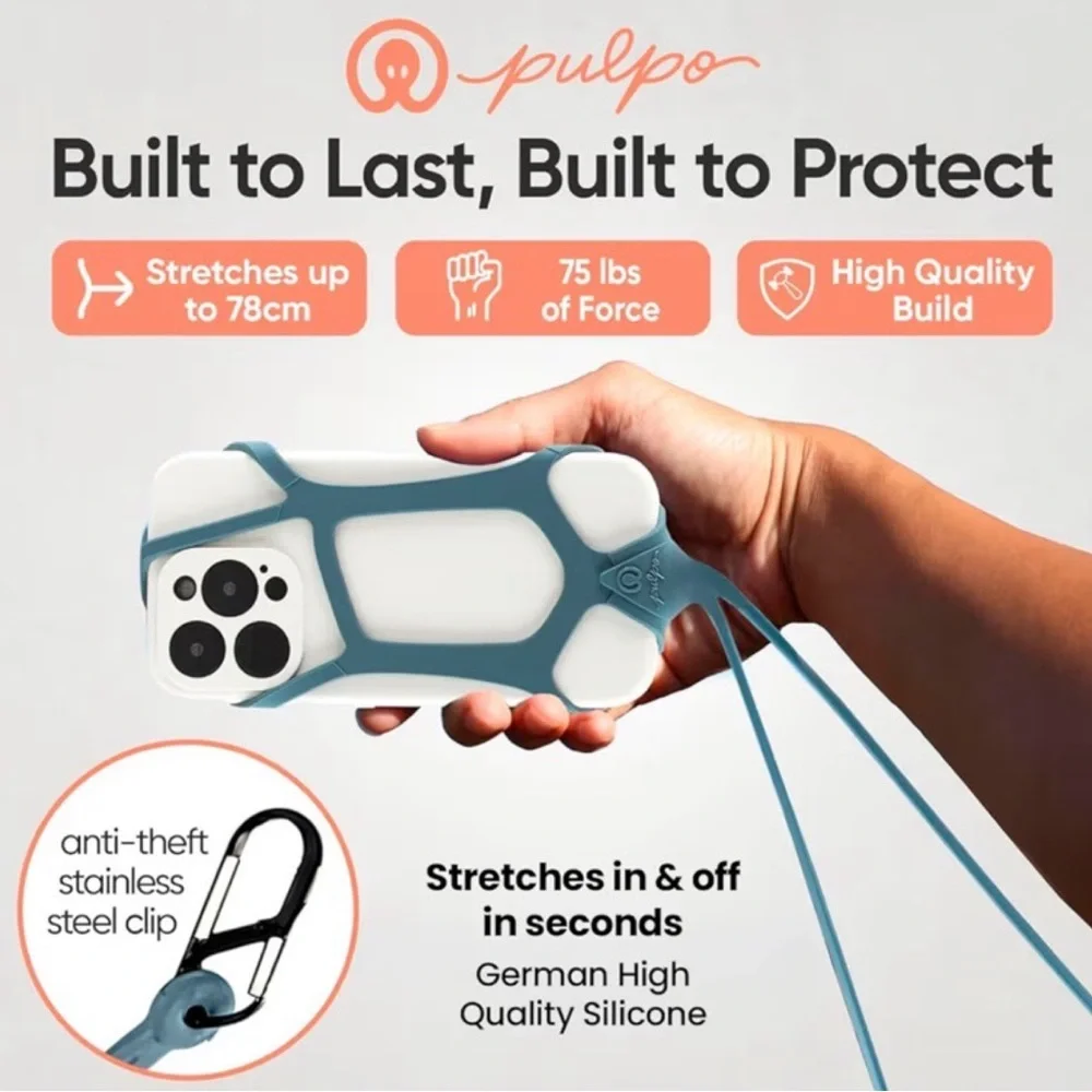 NIB Pulpo Safety Cell Phone Lanyard